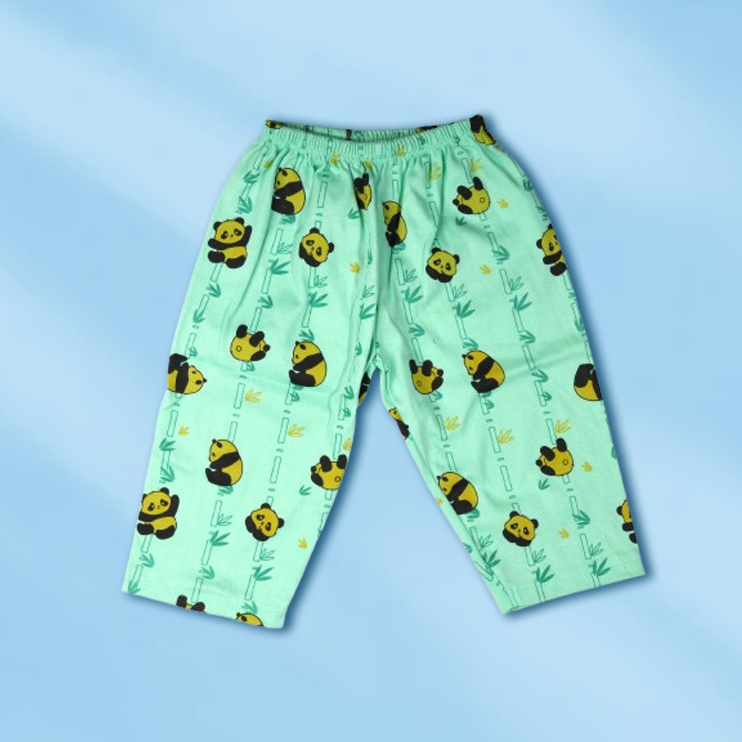 Knitted cotton full pants